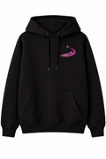 Pull à capuche noir