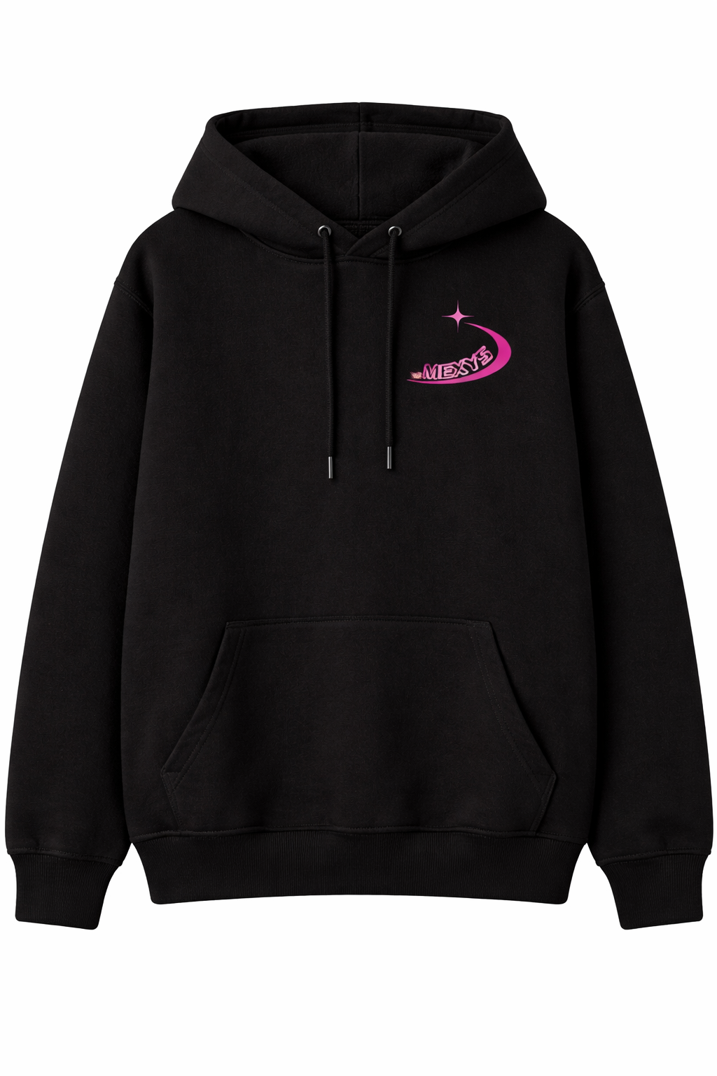 Pull à capuche noir